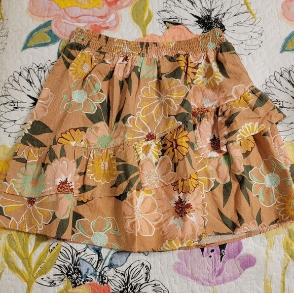 NWT Roxy Ladies Pull On Ruffle Skirt - Picture 3 of 7